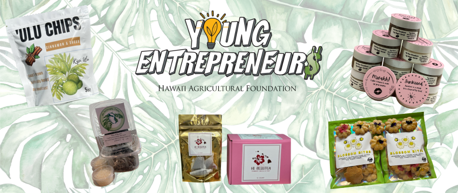 Young Entrepreneurs Banner with featured items