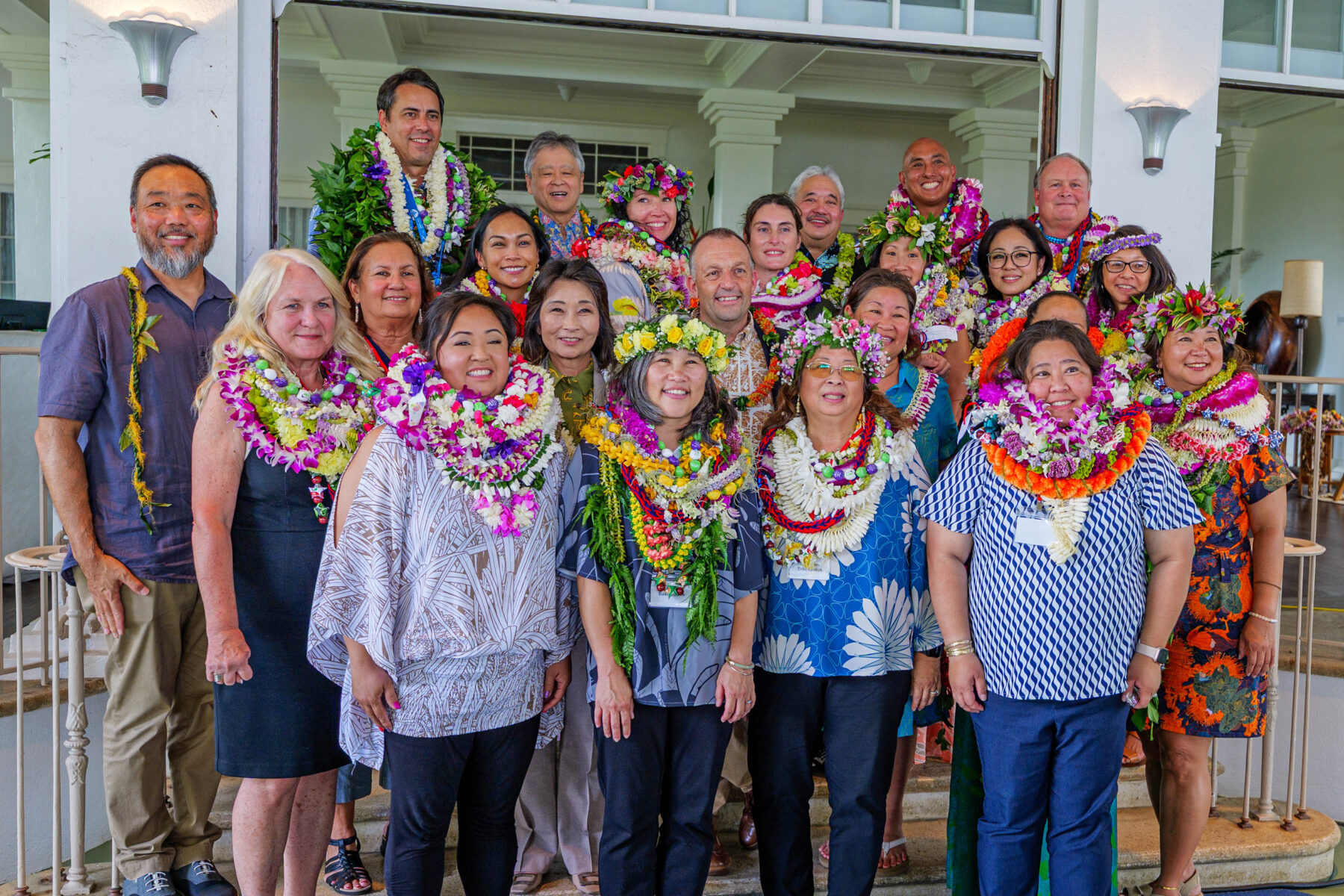 Photo of the 16 complex area and Charter School teachers of the year.