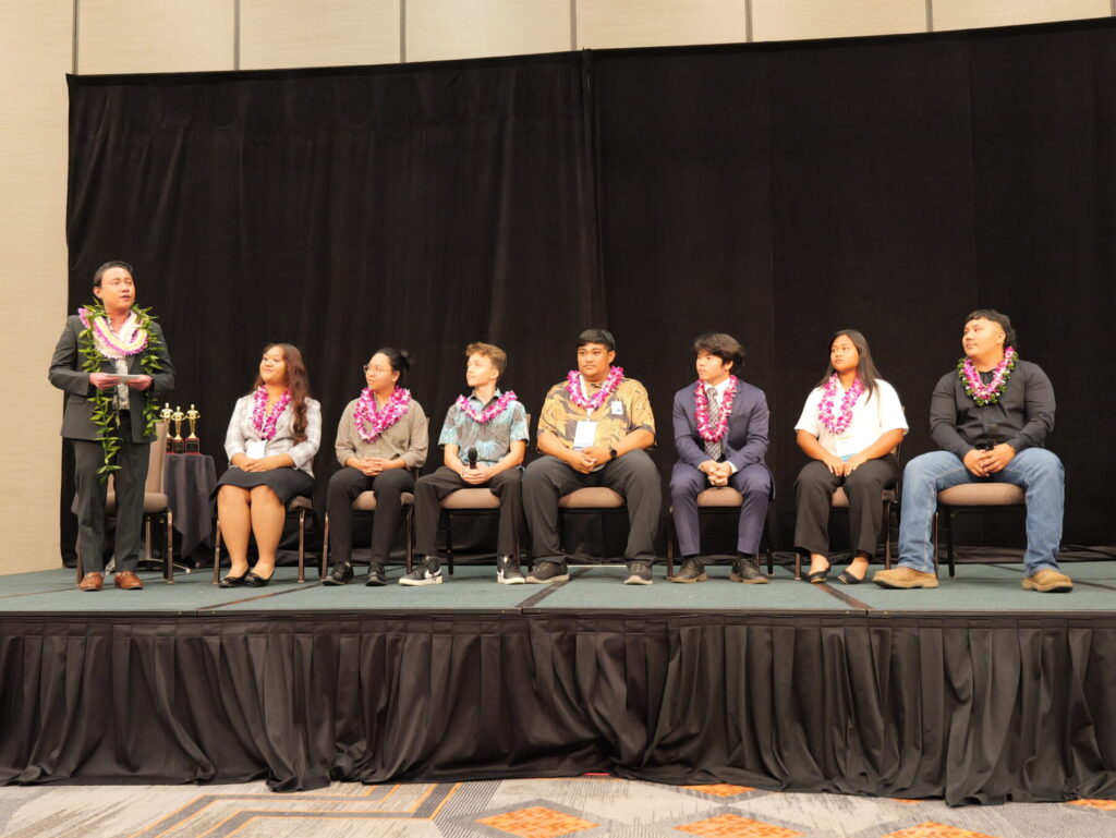 Student panelist at the National Career Academy Coalition conference.