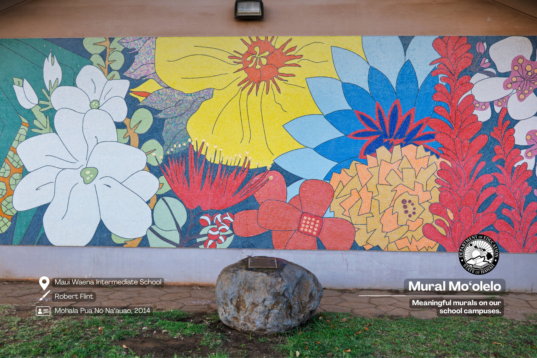 Maui Waena Intermediate mural