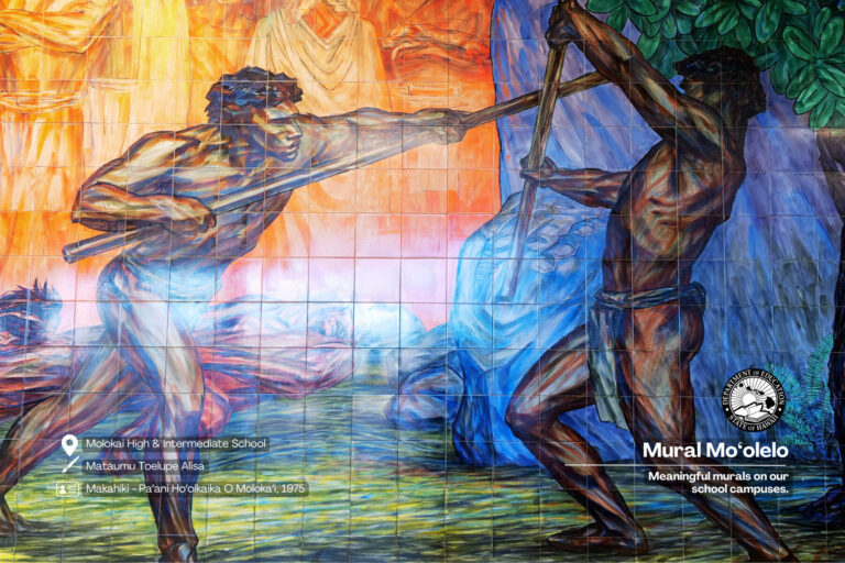 Mural Moʻolelo: Molokai High & Inter.