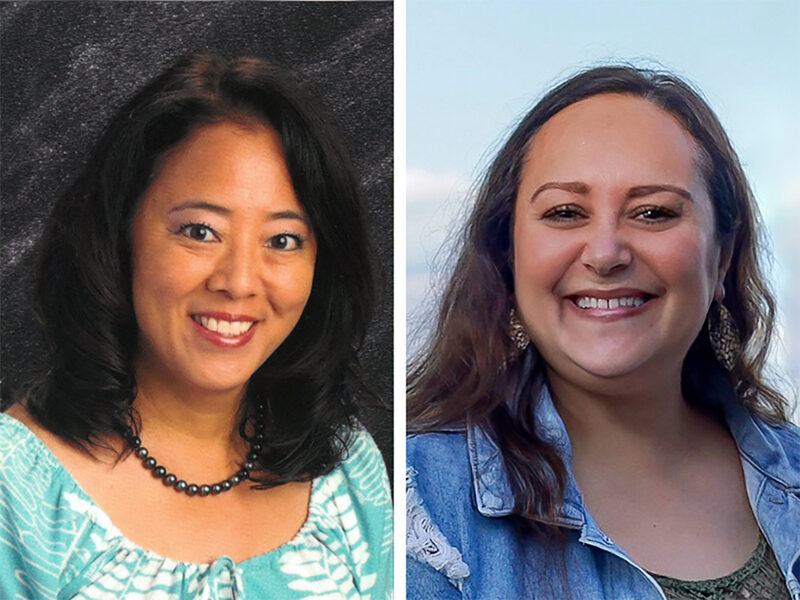 Leila Maeda-Kobayashi is the new complex area superintendent overseeing schools in the Kapa’a-Kaua’i-Waimea Complex Area and Kasie Kaleohano is the new complex area superintendent overseeing schools in the Hilo-Waiākea Complex Area.