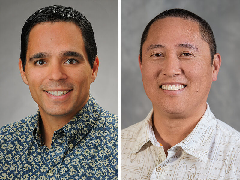 Photos of Jesse Souki and Sean Tajima