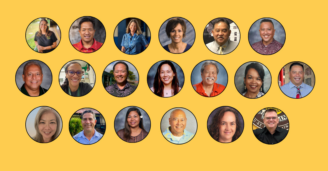 Nineteen principals within the Hawai‘i State Department of Education now lead the very schools they once attended as students.