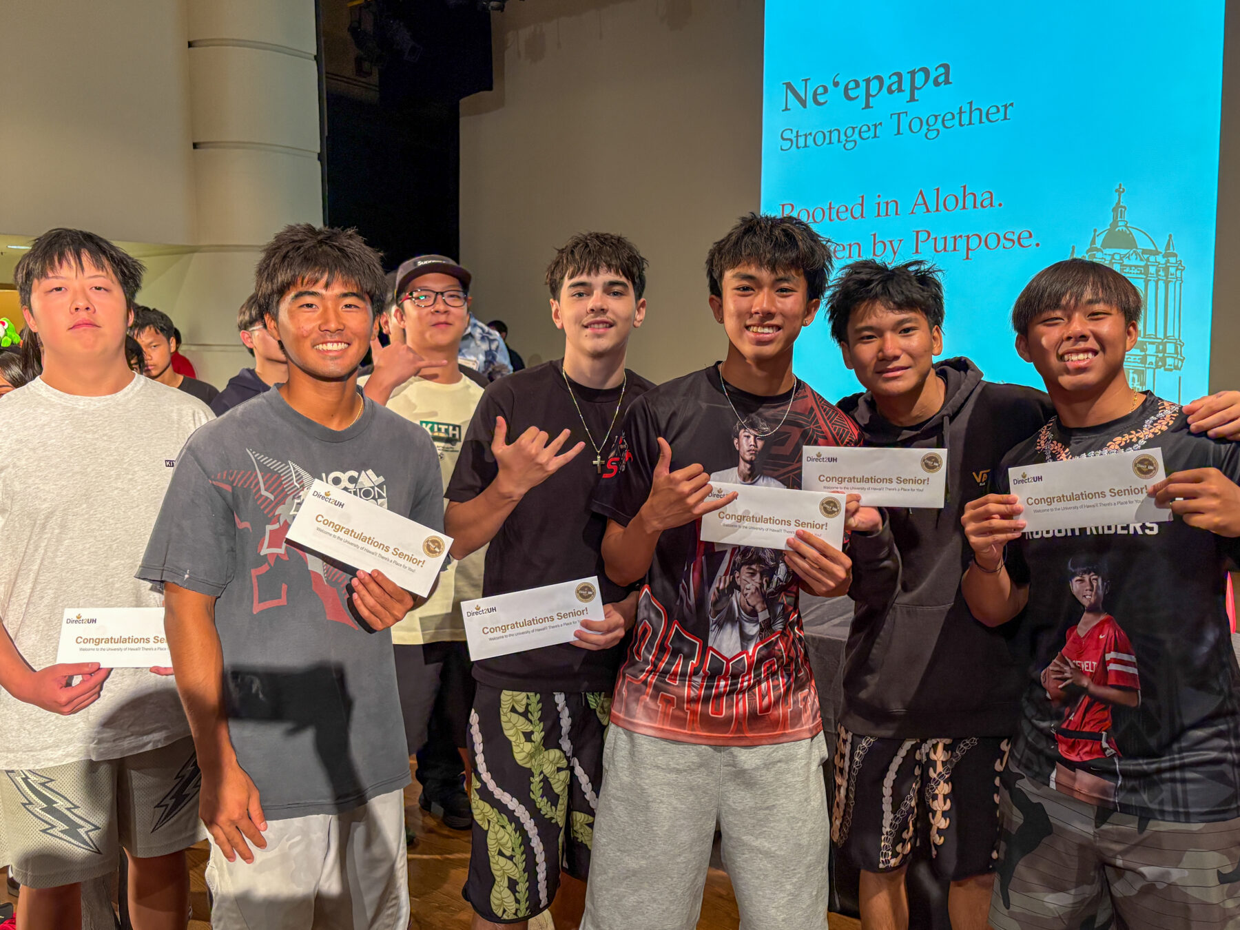 Six students