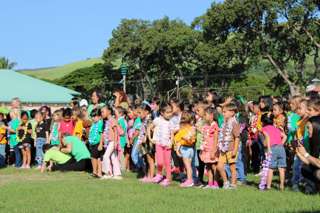 Students gathering