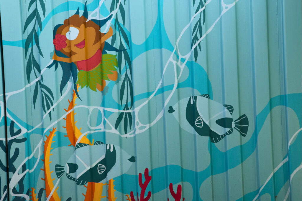 Waiākeawaena Elementary mural