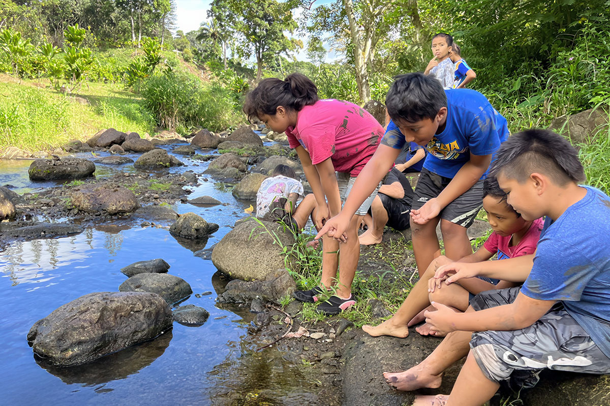 students a local stream