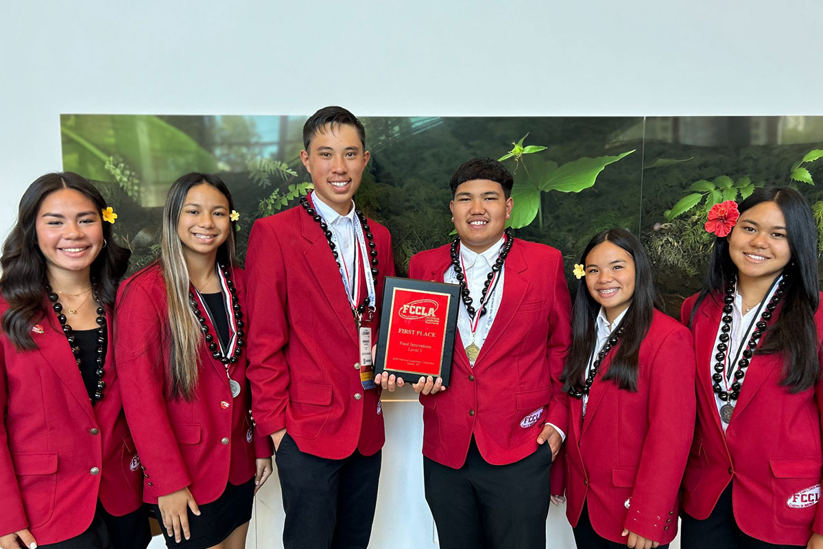 FCCLA students win first place