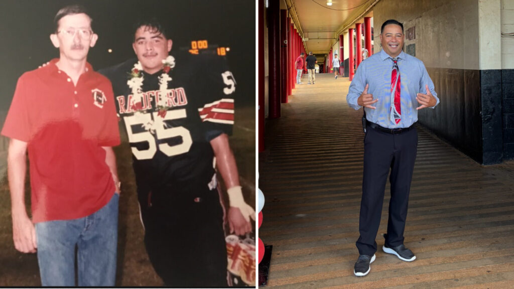 Radford High Principal James Sunday