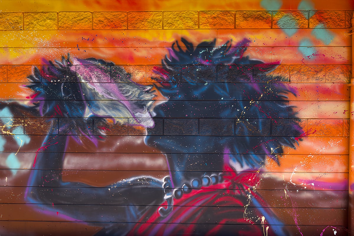 school mural