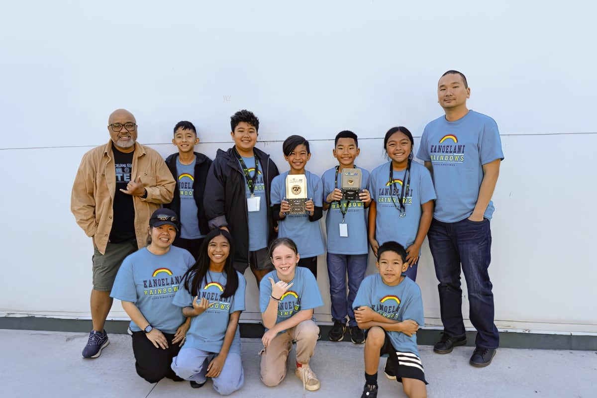 group shot of teachers and students