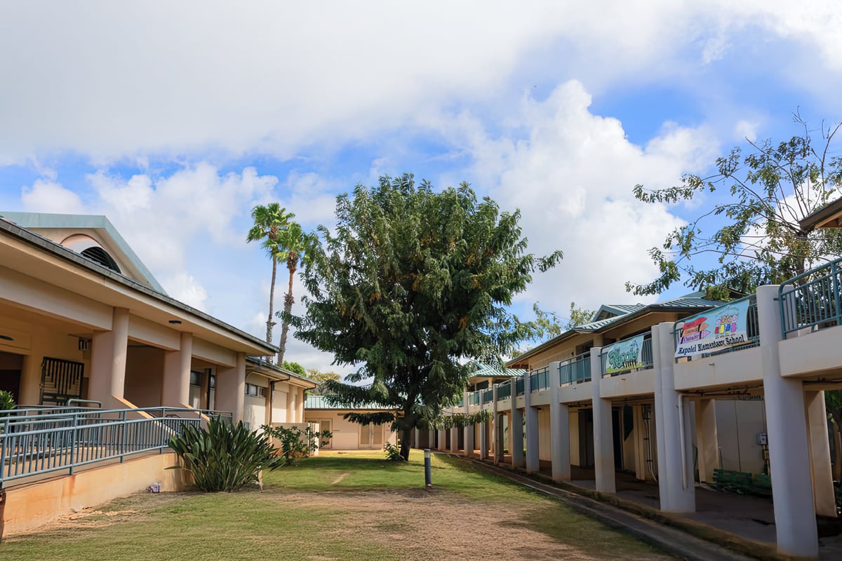 image of campus buildings