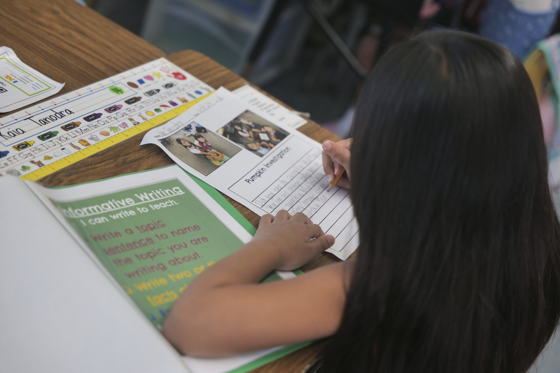 Kapunahala Elementary students