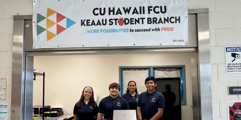 Kea‘au High School student operated credit union