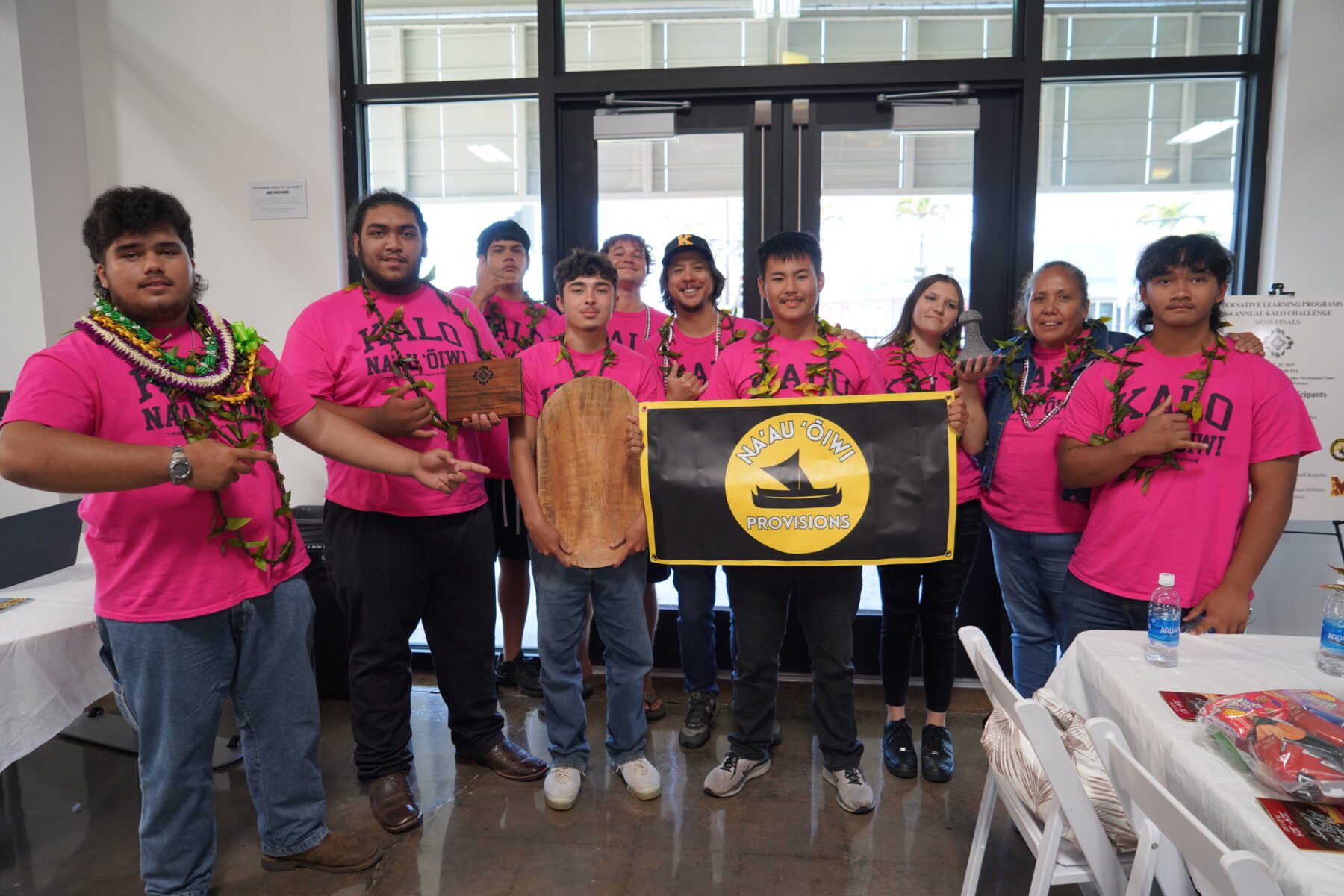 Kohala High students