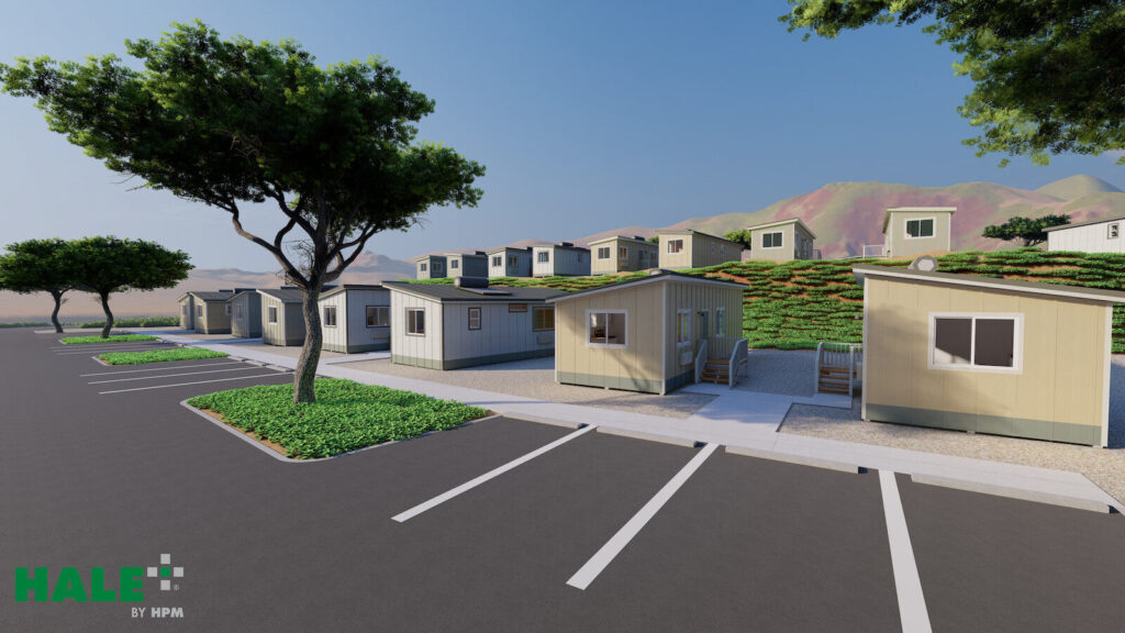 Lahaina workforce housing 3D rendering