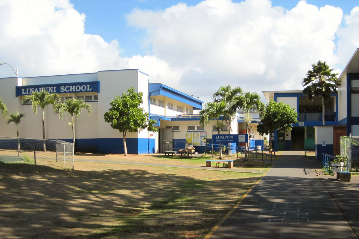 school sign