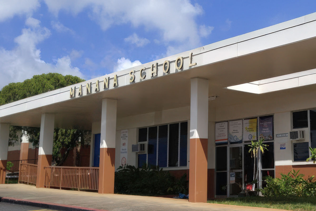 shot of administration building