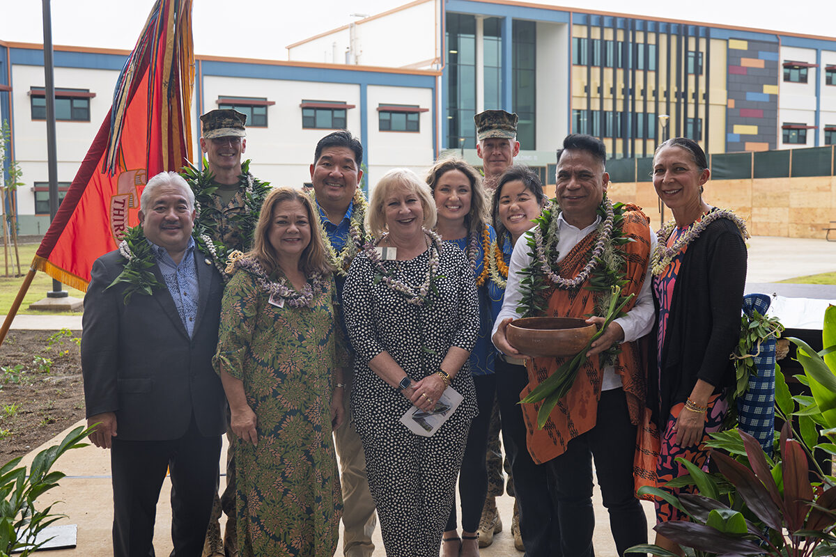 Mōkapu Elementary School celebrated the grand opening of its newly rebuilt campus today, marking the completion of the first phase of a full campus reconstruction project.