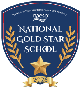 National Gold Star School badge