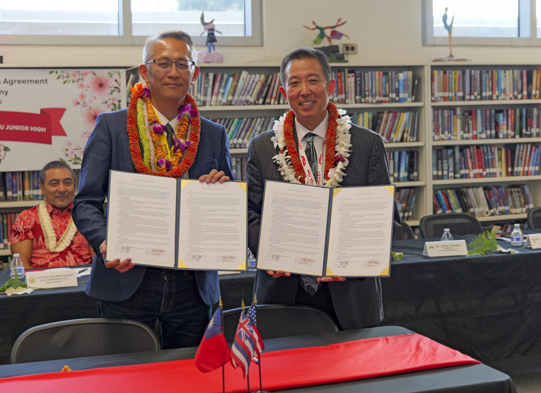Sister school agreement signing