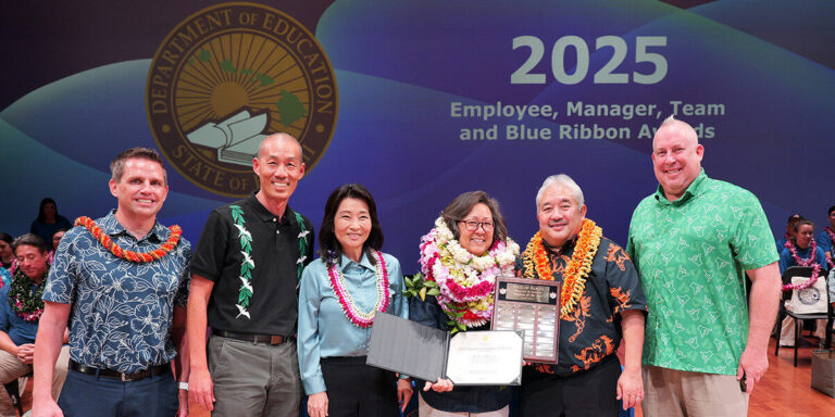 Jennifer Okuma, HIDOE 2025 Employee of the Year