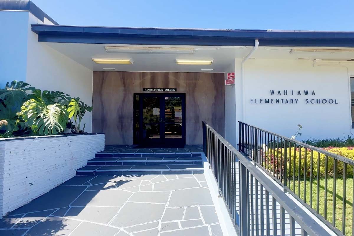 Wahiawa Elementary administration building