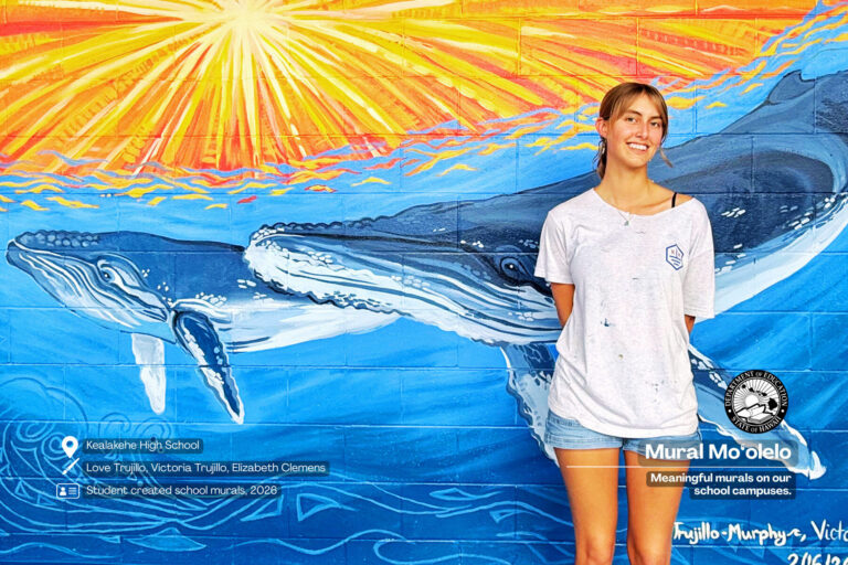 Mural Moʻolelo -Kealakehe High